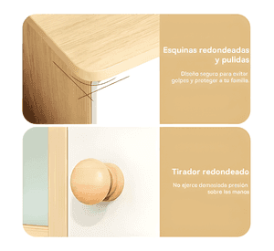 Escritorio con estanteria 80*109cm cajón gabinete oficina