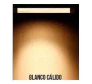 Aplique Blanco Porta Ampolleta Dicroica GU10 Dirigible Blanco (Luz cálida)