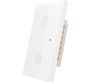 Interruptor Inteligente Wifi 2 Botones Tuya Smart (Compatible con Alexa y Google Home)