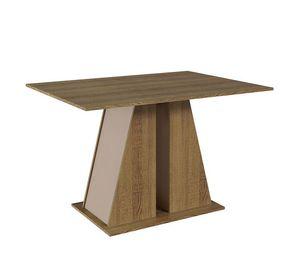 JUEGO COMEDOR ANGELA MORELLO 4 SILLAS CAFE