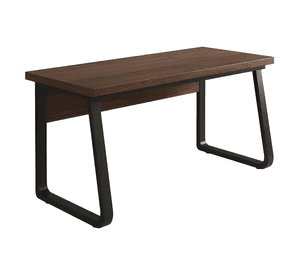 Escritorio oficina madera espesor 30mm 140x60x75cm