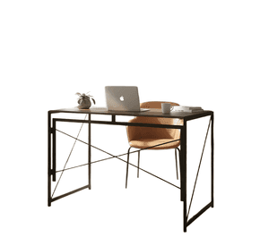 Escritorio arrimo plegable de metal y mdf jk 100x75x50 cm