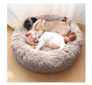 Cama Perro Mascota Antiestres Felpa Confortable 67cm