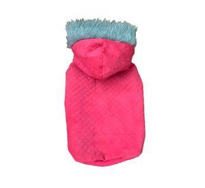 Chaqueta Gorro Piel Fucsia talla S
