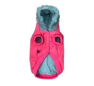 Chaqueta Gorro Piel Fucsia talla S