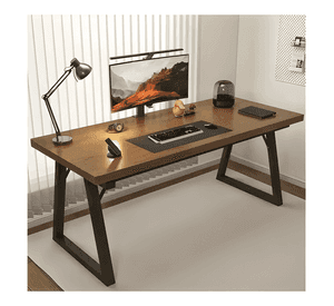 Escritorio oficina 160cm tablero grueso 30mm Negro