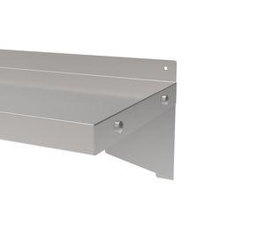Repisa Mural Lisa 90 x 30 Cms Acero Inoxidable