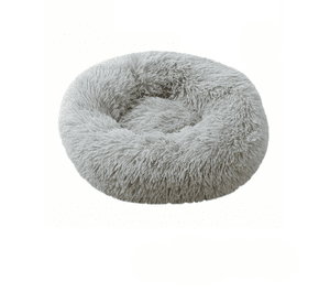 Cama Nido Relajante Para Mascotas S Gris 50 cm Antiansiedad