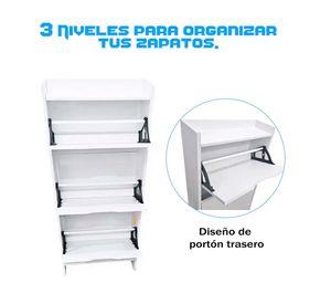 Organizador Mueble Zapatero Cajonera Para Zapatos 3 Niveles
