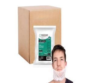 Cubre Barba Desechable Elastico Pack X 1000uni Tresor Blanco