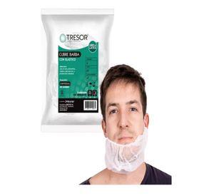 Cubre Barba Desechable Elastico Pack X 1000uni Tresor Blanco
