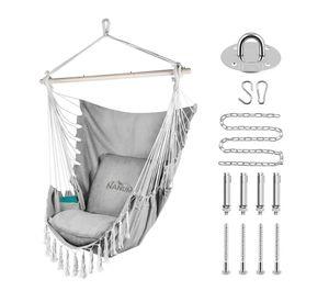 Silla Hamaca Colgante Columpio Con Cojin kit De Instalacion