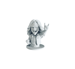 Escultura Decorativa Prints Patro- Busto de Cliff Burton