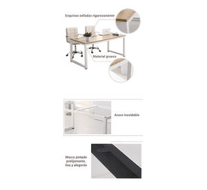 Escritorio mesa 120*60*74cm Blanco #7