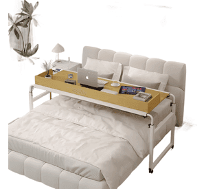 Escritorio homeoffice sobre cama multifuncional ajustable