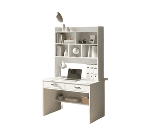 Escritorio con estanteria biblioteca 80*180 cm cajón oficina