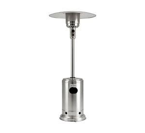 Estufa De Patio Exterior A Gas 50,000 Btu Plateado Antivuelco Bfresh