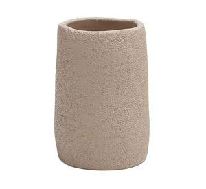 Portacepillo Clay beige