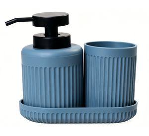 Accesorio baño azul 3 Piezas