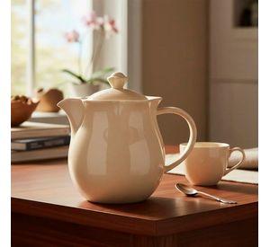 Tetera Rosada De Porcelana