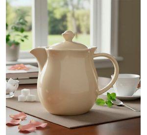 Tetera Rosada De Porcelana