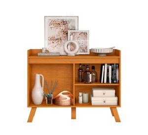 Buffet Floripa  cinamomo blanco 4 puertas 84x108x35.8 cm