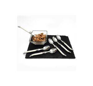 SET DE 6 CUCHARITAS MONTP. MARFIL