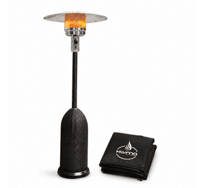 Estufa a Gas Exterior SETAX Rattan BLT Funda