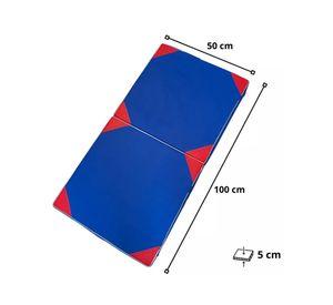 Colchoneta Deportiva Plegable Tela Lona Oxford 100x50x5cm