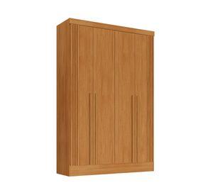 Clóset 4 puertas 3 cajones New Fiji cinamomo 217x127.6x48 cm