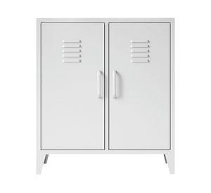 Arrimo alto rectangular Henry 90x40x80 cm blanco