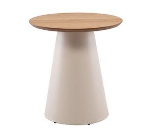 Mesa lateral Nura natural 48x45x45 cm