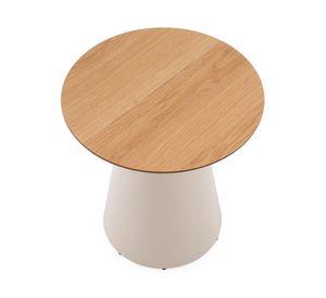 Mesa lateral Nura natural 48x45x45 cm