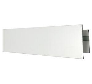 Perfil unión H metal Siding revestimiento exterior 295x5 cm 2 mm blanco