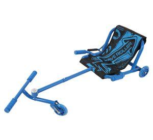 Easy roller a pedales led Wave azul