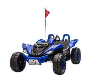 Auto a batería Monster azul 4x4 4 motores 12 V