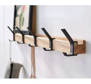 Percha acceso 5 ganchos negro