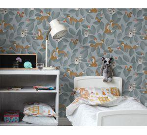Papel mural Kids y kids verde 8031 53x1000 cm