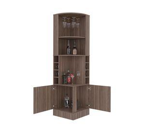 Bar 2 puertas Syrah avellana 180.6x46.9 cm