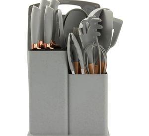Utensilios De Cocina De Silicona Antiadherente De 19 Piezas