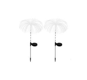 Pack 2 Estacas Solares Medusa Led RGB Decoración Jardín
