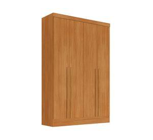 Clóset 4 puertas 3 cajones New Creta cinamomo 217x127x46.5 cm