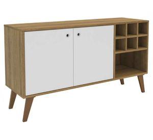 Rack TV 55" Ibiza café/blanco