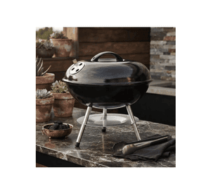 Parrilla A Carbon Portatil Redonda 35cm Hierro Beef Maker