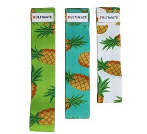 Pack 3 Hip Loop Pineapple – Banda Elástica Glute Limited Edition