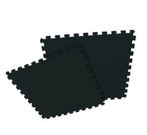 Pack 4 Tatami 62x62x1.2 cm – Piso Gimnasio – Máquinas – Negro