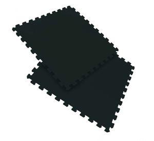 Pack 4 Tatami 62x62x1.2 cm – Piso Gimnasio – Máquinas – Negro