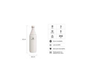 Botella Térmica All Day Slim Rosa Palo | 355 ml