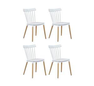 Silla Windsor Blanca 4 Unidades
