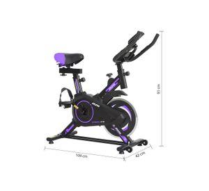 Bicicleta Spinning K100 Lite Morado